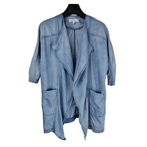 JAMES JEANS Women's Sustainable Designer Luxury Denim Top w No Front Closure P